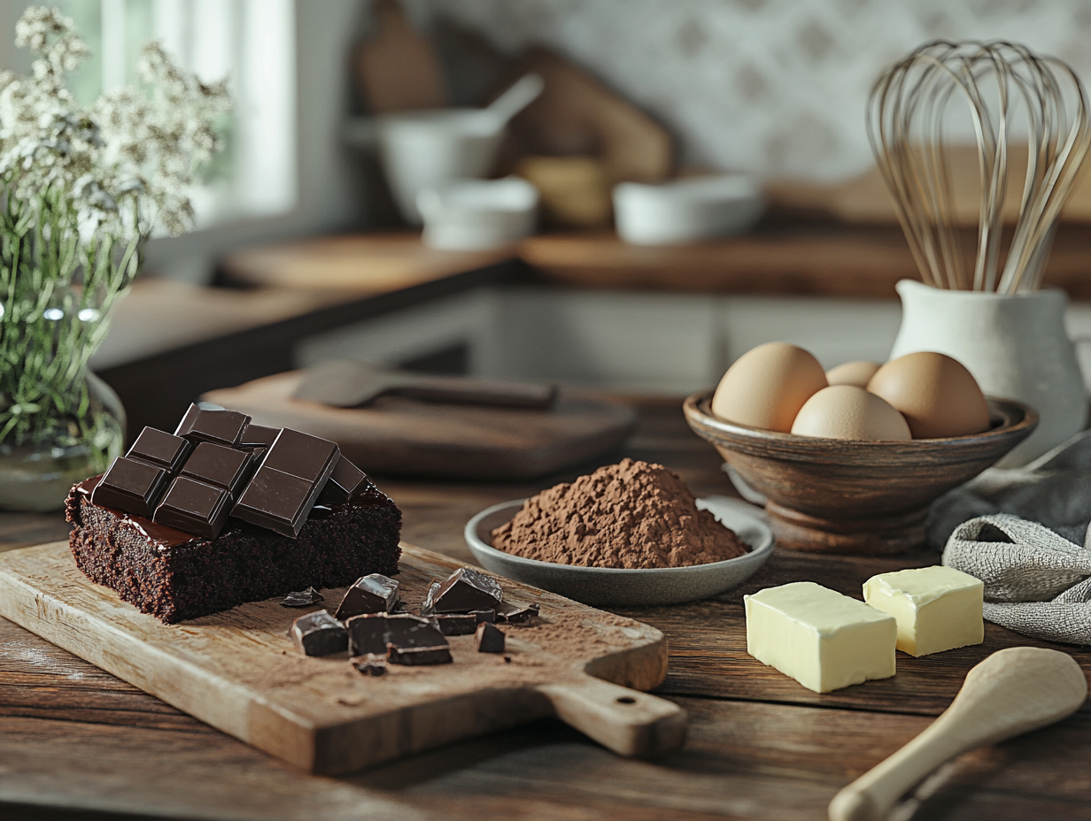 What's the difference between chocolate cake and vanilla cake?