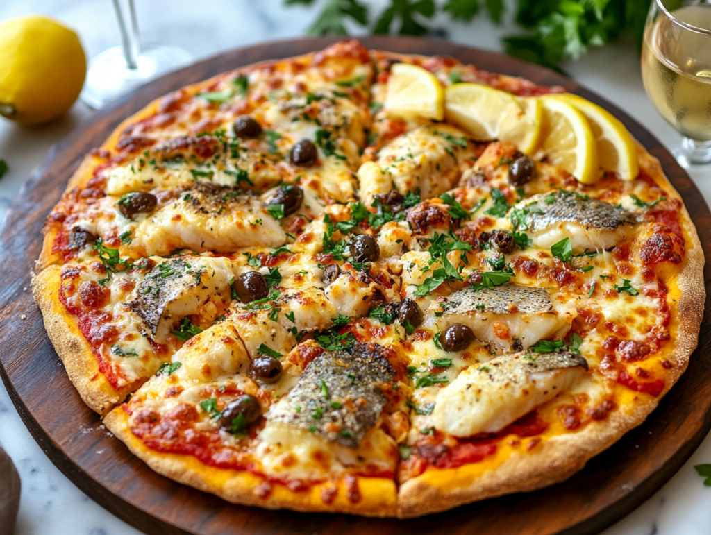 fish pizza