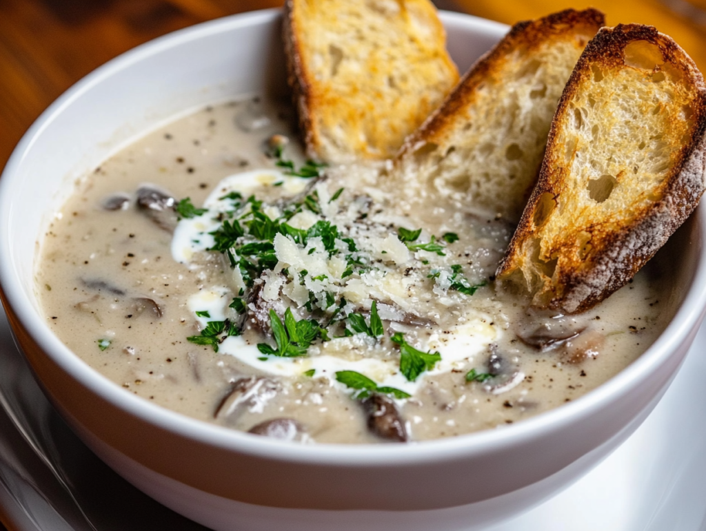 Italian mushroom soup
