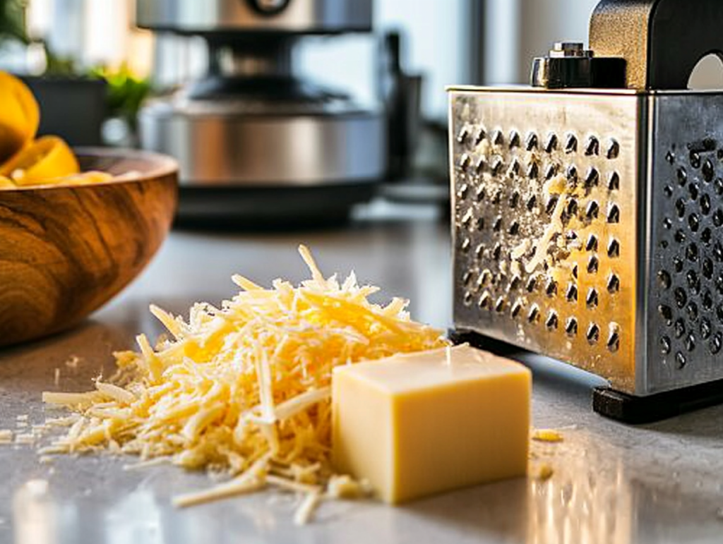 How to crush cheese for pizza?