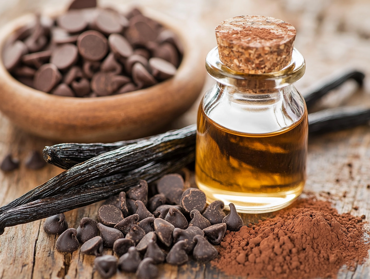 Why add vanilla to chocolate cake?