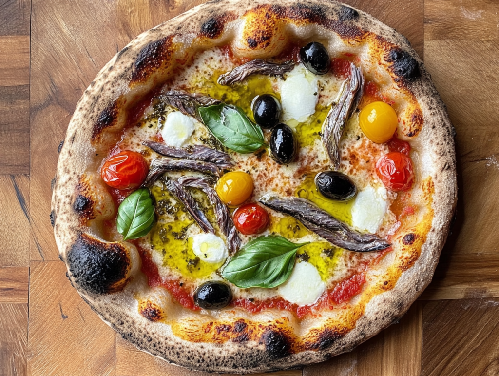 What fish is good for pizza?