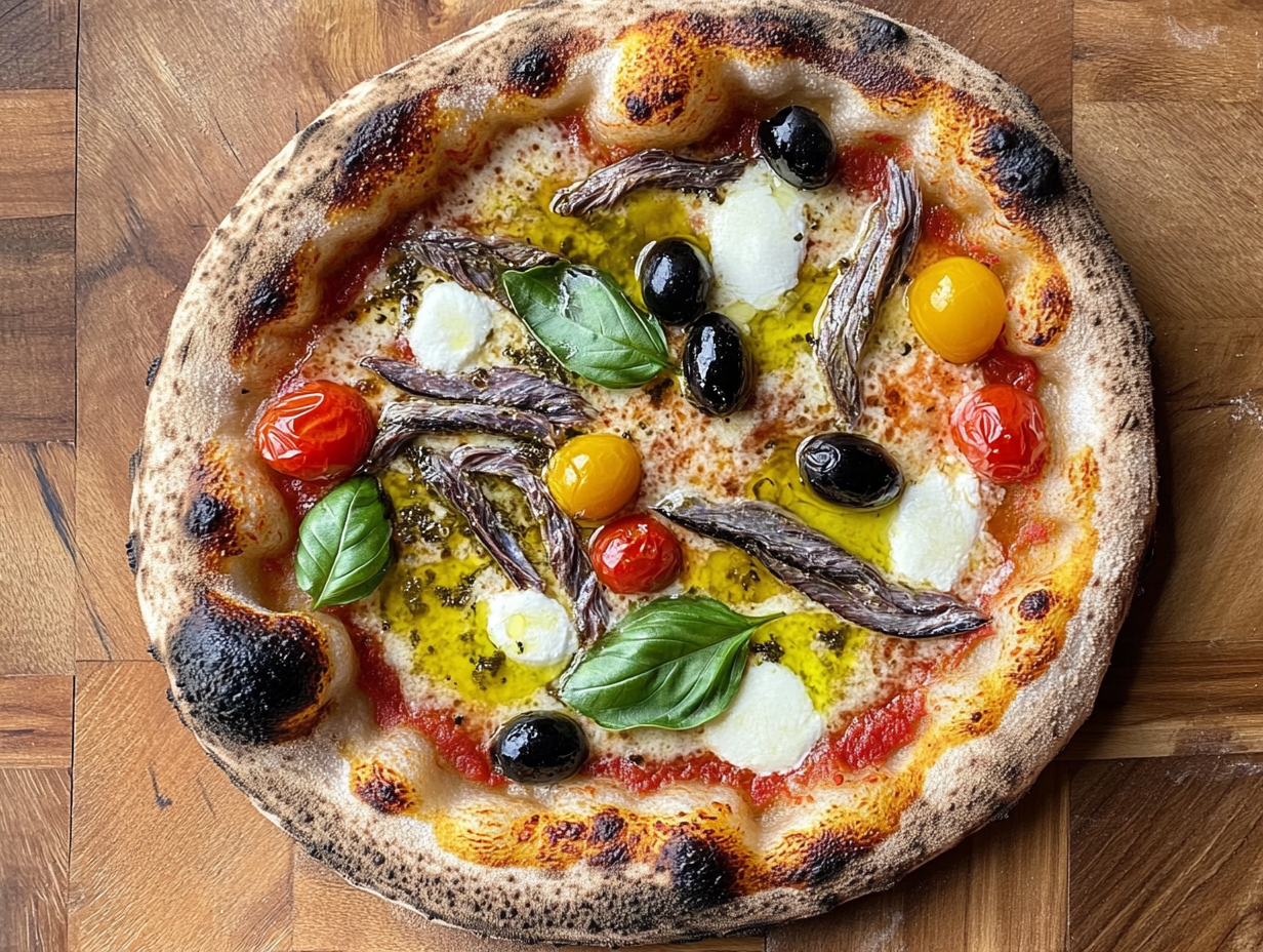 What fish is good for pizza?