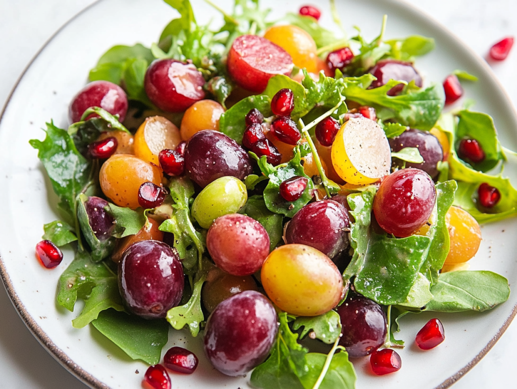 What salad is made of apples, celery, and walnuts?