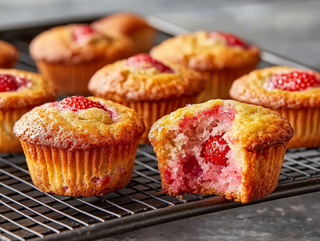 strawberry muffin recipe