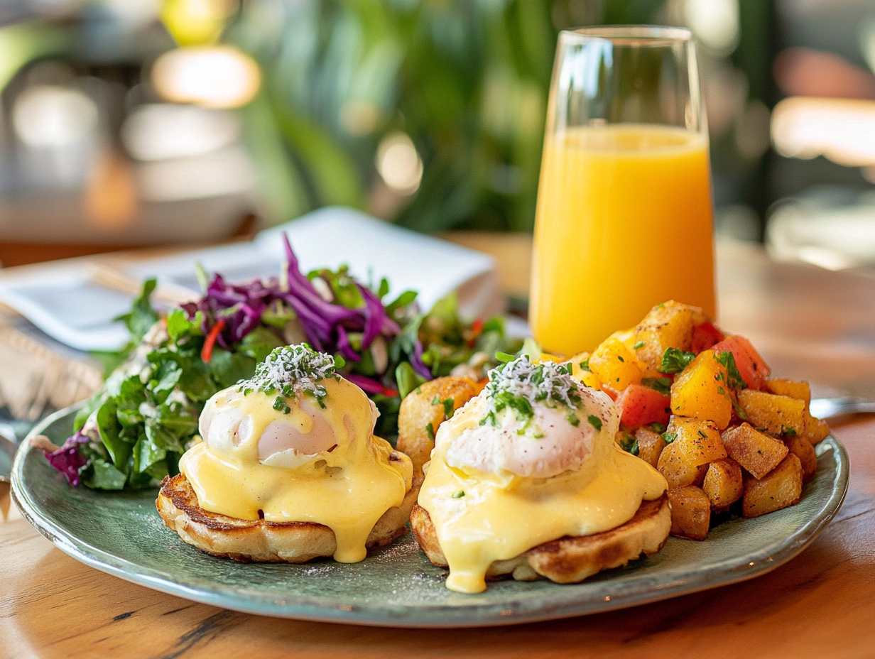 The difference between eggs Florentine and eggs Benedict