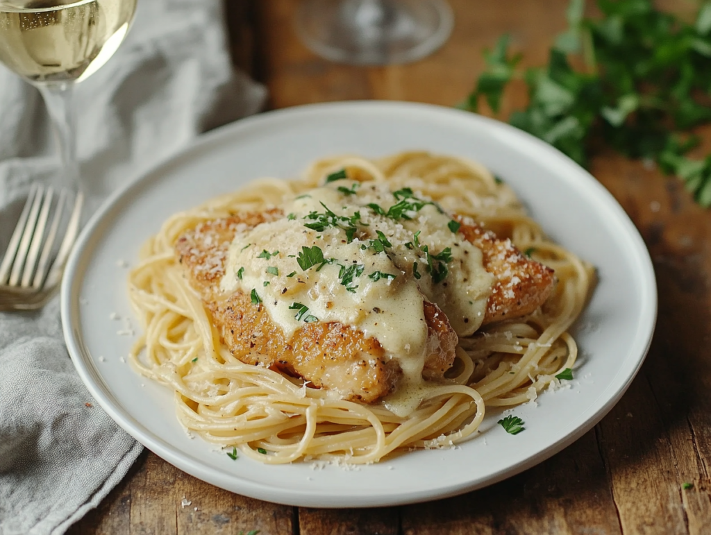 parmesan chiken pasta