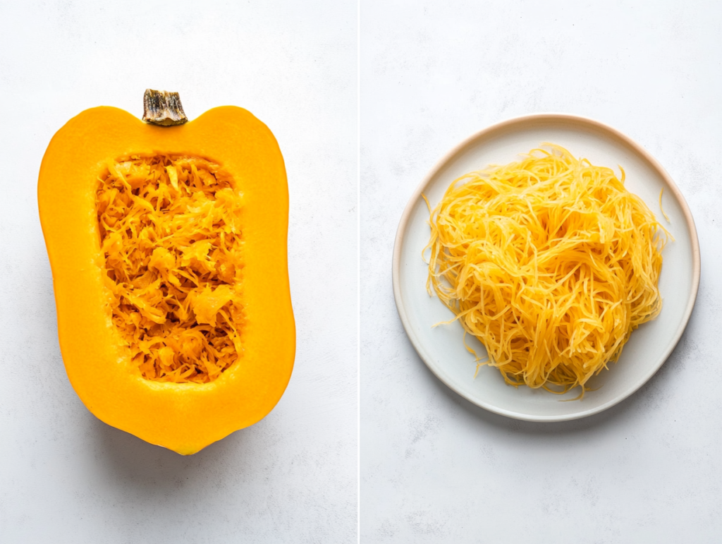 Is butternut squash the same as spaghetti?